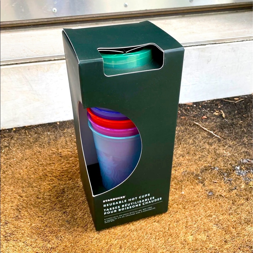 Starbucks Hot Cups Summer Rainbow
